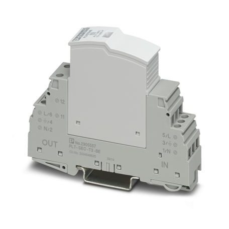 3-as típusú túlfeszültség-védelmi készülék - PLT-SEC-T3-230-FM - 2905229