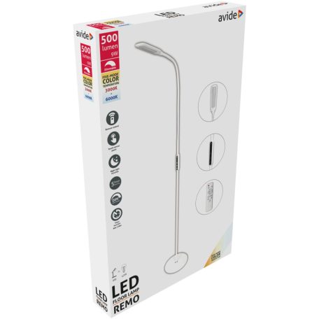 LED Állólámpa Remo 9W CCT Fehér