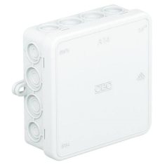 Kötődoboz 100x100x40 fehér IP55