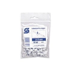 Kábelbilincs szöggel 6mm