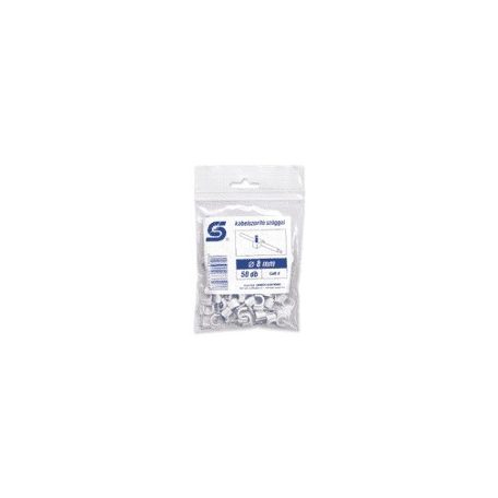 Kábelbilincs szöggel 6mm