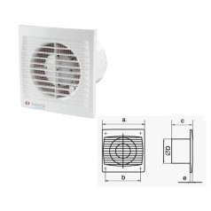 Vents axiális ventillátor 100 STL