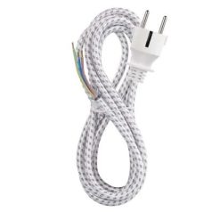 Vasalózsinór dugvillával 2,4m