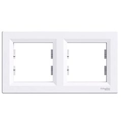 Asfora vízszintes 2-es keret fehér