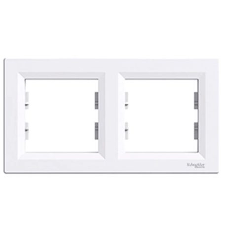 Asfora vízszintes 2-es keret fehér