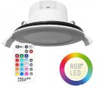   Müller Licht 400385 2700K +RGB LED spot 7W 430lm IP44 + távszabályzó