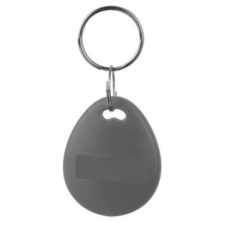   RFID kulcstartó MIFARE (13,56MHz) chip, szürke, IDT-2000MF-gy Szürke Beléptető kártya