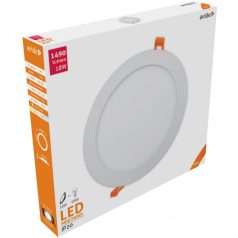 Led beépíthető kerek mennyezeti lámpa 18w 4000k