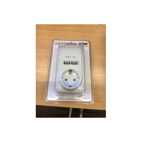 USB hálózati adapter 2x1.05A