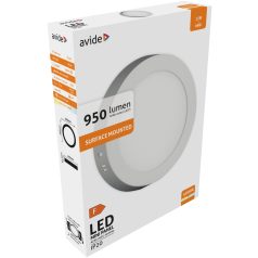 Led falra szerelhető kerek mennyezeti lámpa 12w 4000k