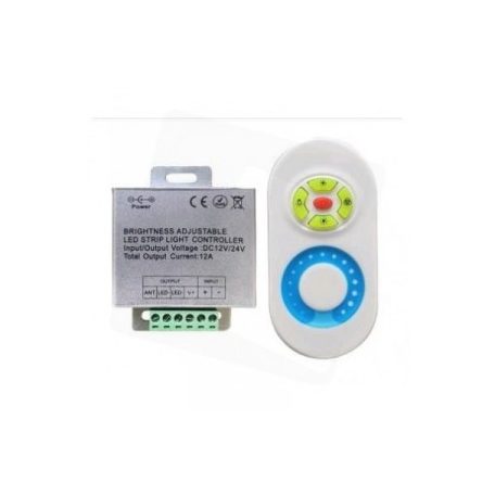 Avide LED Szalag 12V 144W Fényerőszabályzó 5 Gombos RF Távirányító és Vezérlő