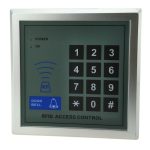   125KHz-es Proximity Door Control System önálló beléptető rendszer 10db EM kulcstartóval RFID belépt–