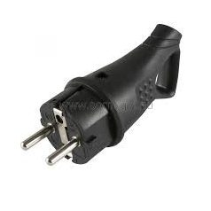 IP44 földelt lengő dugvilla 45*-os kábelvezetés