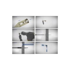 Rawlplug beüthető gipszkarton ék lemezből 10,5x30mm