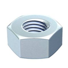 Hatlapú horganyzott anya M6