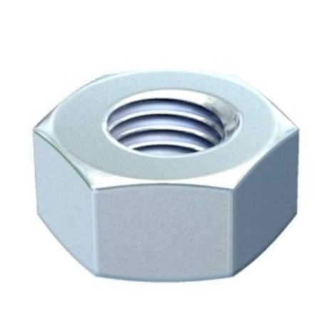 Hatlapú horganyzott anya M6