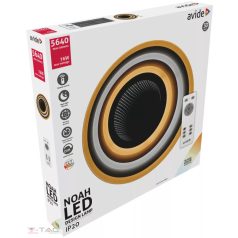   Avide Design Mennyezeti Lámpa Noah 76W(38+38) RF Távirányítóval