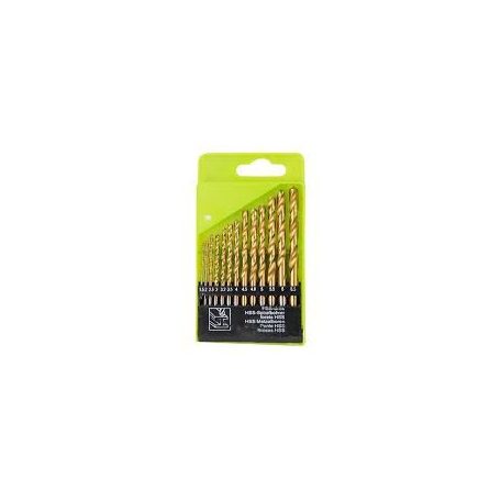 FÉMFÚRÓ KÉSZLET EXTOL CRAFT (2-8mm) HSS TITÁN BEVONATÚ