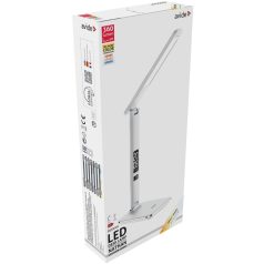   Avide LED Asztali Lámpa Irodai Bőrhatású Naptár Fehér 6W