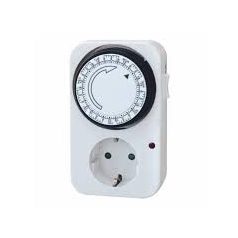 Mechanikus beltéri időzítő óra 24h/15min