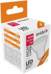 Avide LED Spot Alu+Plastic 7W GU10 36° NW 4000K