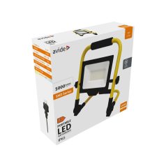 Avide LED Reflektor Slim SMD 50W állványos 1.5m NW 4000K