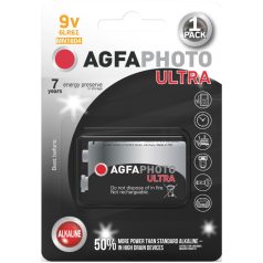 AgfaPhoto Ultra Alkáli 9V Elem B1