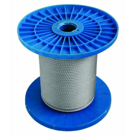 Drótkötél 5mm-es 100fm/tekercs