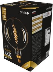 Avide LED Soft Filament G80 5W E27 360° EW 2700K