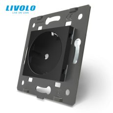 LIVOLO 2P+F dugalj fekete