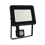 Noctis Lux 2 SMD Fekete  mozgásérzékelős Reflektor IP44