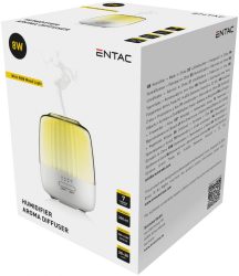 Entac Aromaterápiás Párásító RGB Hangulatvilágítással 300ml 8W