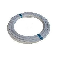   RÉZCSŐ 10x1mm SZIGETELT EBRILLE (ALUKASÍROZOTT), 25 m/tekercs, 3/8"