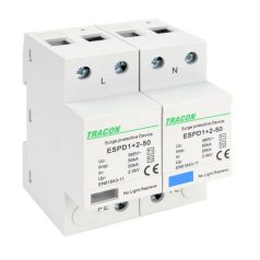   TRACON ESPD1+2-50-2P T1+T2 AC típusú túlfeszültséglevezető