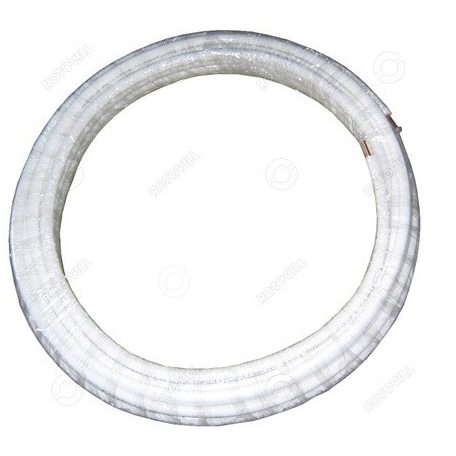 RÉZCSŐ 6x1mm SZIGETELT (EBRILLE), 25 m/tekercs