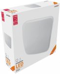   Avide LED Mennyezeti Lámpa Négyzetes Desdemona 24W 380*110mm NW 4000K