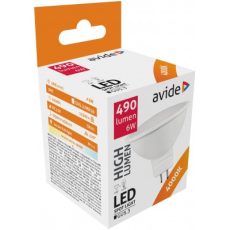 Avide LED Spot ALU+plastic 6W GU5.3 12V 120° NW 4000K