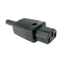 IEC C13 aljzat törésgátlóval