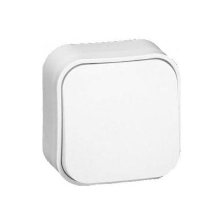 FORIX IP20 FALON KÍVÜLI EGYPÓLUSÚ NYOMÓ, 6A - 250 V~ FEHÉR