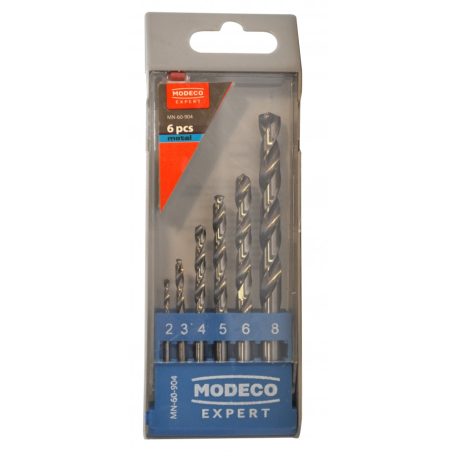 HENGERESSZÁRÚ CSIGAFÚRÓ KÖSZÖRÜLT KÉSZLET HSSM2 6 DB.-OS (2-8 MM)