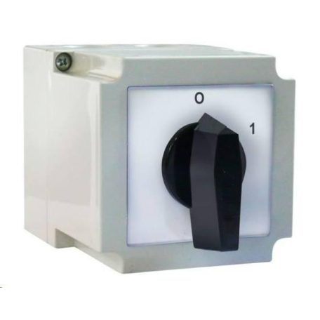 Apator 4G25-10-PK 3P 25A (0-1) tokozott ipari kapcsoló
