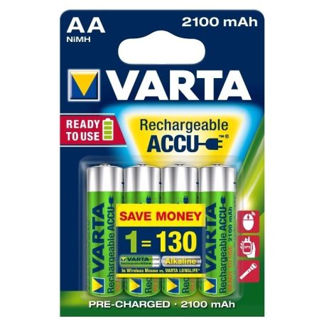 Varta Akkumulátor Ceruza R2U 2100mAh AA B4