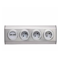 Szerelhető konyhai elosztó USB aljzatokkal