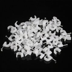 Kábelbilincs szöggel, 8 mm