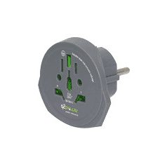 Q2 power Utazóadapter, "World to Europe"