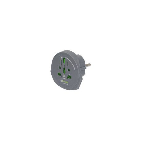 Q2 power Utazóadapter, "World to Europe"