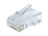 RJ45 UTP DUGÓ 8P/8P ROUND CAT6 8P/8C CAT6 LAPOS+KEREK KÁBELHEZ RJ45 UTP DUGÓ 8P/8P ROUND CAT6 8P/8C CAT6 LAPOS+KEREK KÁBELHEZ