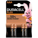Duracell Plus Alkáli Mikro Elem AAA B4