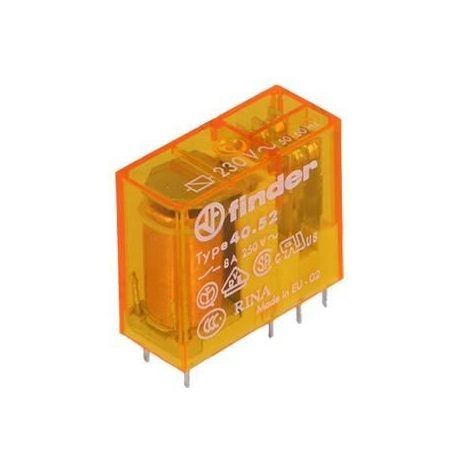 RELÉ FINDER 230V/AC 8/15A 8P 2CO