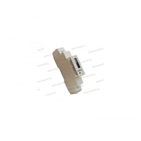 XBS MID-MN-1D digitális fogyasztásmérő 1 fázisú direkt 45A MID